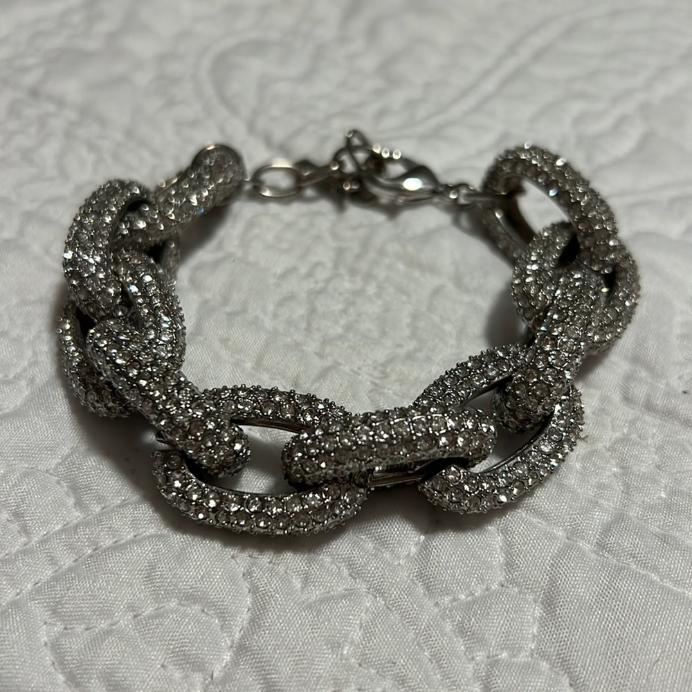 BaubleBar silver bracelet